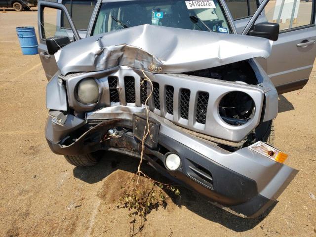 1C4NJPFA5ED928155 - 2014 JEEP PATRIOT LATITUDE SILVER photo 12