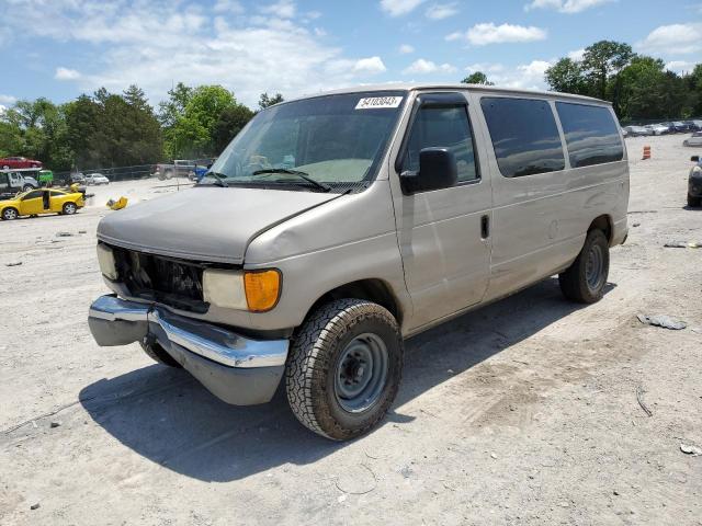 1FBNE31L13HB62036 - 2003 FORD ECONOLINE E350 SUPER DUTY WAGON GOLD photo 1