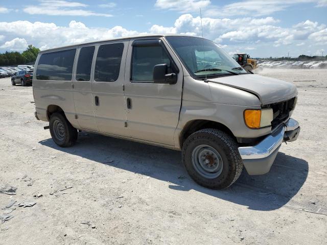 1FBNE31L13HB62036 - 2003 FORD ECONOLINE E350 SUPER DUTY WAGON GOLD photo 4