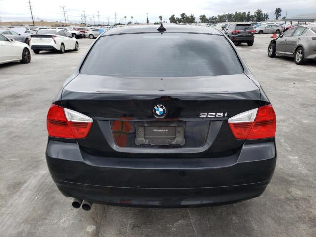 WBAVC53527FZ78778 - 2007 BMW 328 I SULEV BLACK photo 6