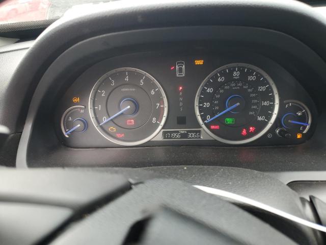 5J6TF1H59DL001132 - 2013 HONDA CROSSTOUR EXL ვერცხლისფერი ფოტო 9