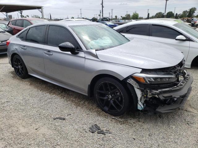 2HGFE2F58NH523832 - 2022 HONDA CIVIC SPORT 银色 照片 4