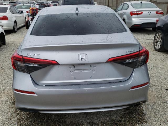 2HGFE2F58NH523832 - 2022 HONDA CIVIC SPORT 银色 照片 6