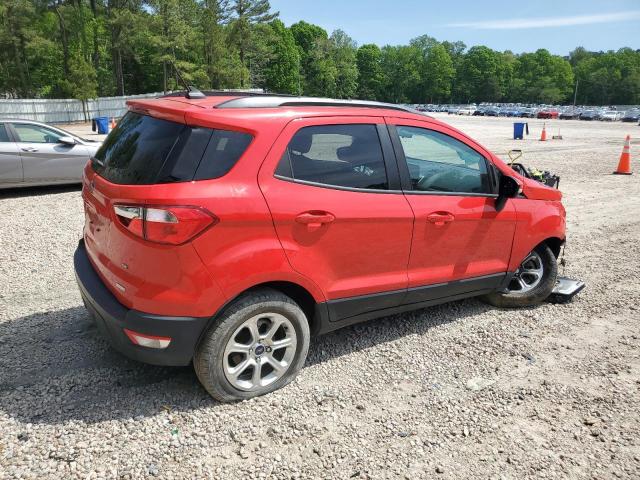 MAJ3S2GE7LC319148 - 2020 FORD ECOSPORT SE წითელი ფოტო 3