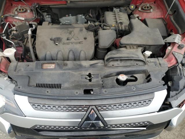 JA4AZ3A30KZ027065 - 2019 MITSUBISHI OUTLANDER SE RED photo 12