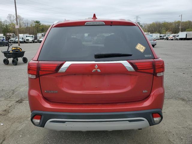 JA4AZ3A30KZ027065 - 2019 MITSUBISHI OUTLANDER SE RED photo 6