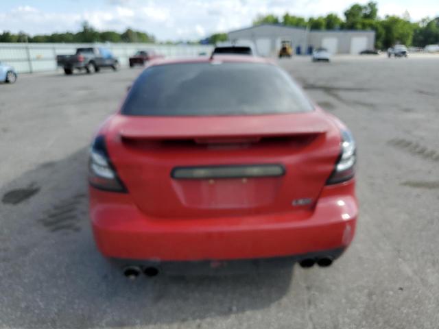 2G2WC55C881176400 - 2008 PONTIAC GRAND PRIX GXP RED photo 6