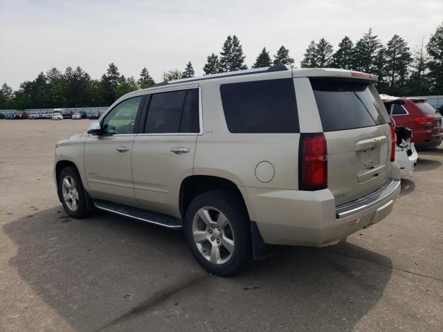 1GNSKCKC3FR635799 - 2015 CHEVROLET TAHOE K1500 LTZ TAN photo 2