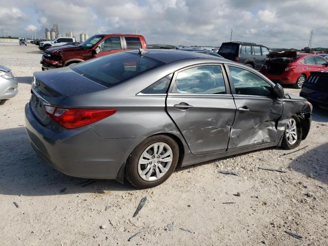 5NPEB4AC3DH531167 - 2013 HYUNDAI SONATA GLS GRAY photo 3