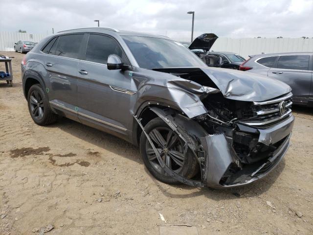 1V26E2CA0LC227945 - 2020 VOLKSWAGEN ATLAS CROS SE Серый фото 4