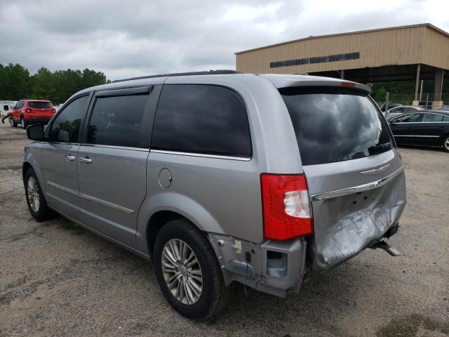 2C4RC1CG1GR239442 - 2016 CHRYSLER TOWN & COU TOURING L SILVER photo 3