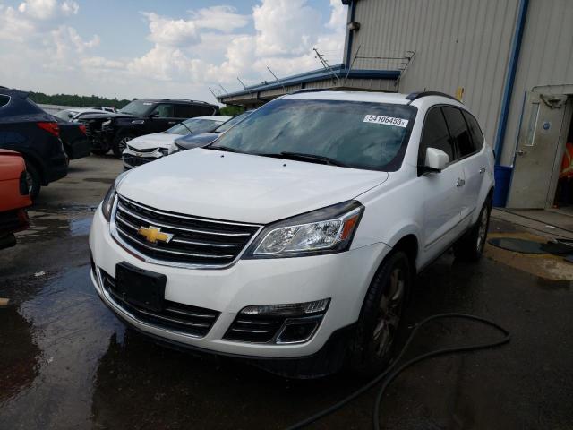 1GNKRJKD0GJ345268 - 2016 CHEVROLET TRAVERSE LTZ WHITE photo 1