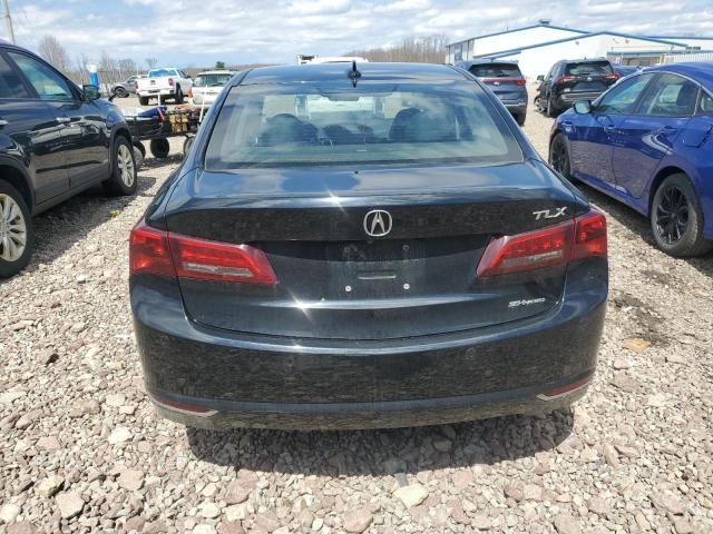 19UUB3F73HA001782 - 2017 ACURA TLX ADVANCE BLACK photo 6