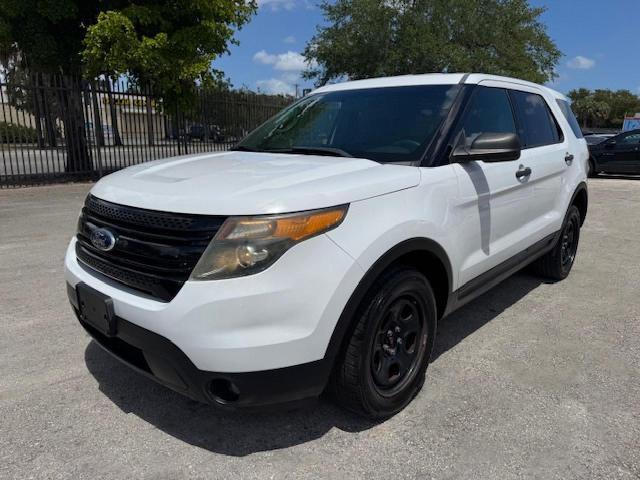 1FM5K7AR9DGC15889 - 2013 FORD EXPLORER POLICE INTERCEPTOR 白色 照片 1