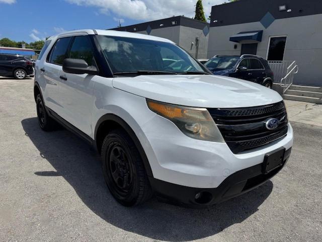 1FM5K7AR9DGC15889 - 2013 FORD EXPLORER POLICE INTERCEPTOR 白色 照片 4