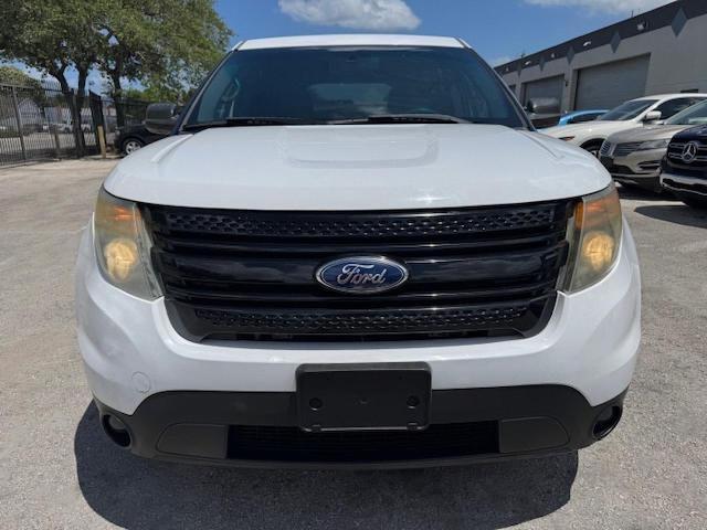 1FM5K7AR9DGC15889 - 2013 FORD EXPLORER POLICE INTERCEPTOR 白色 照片 5
