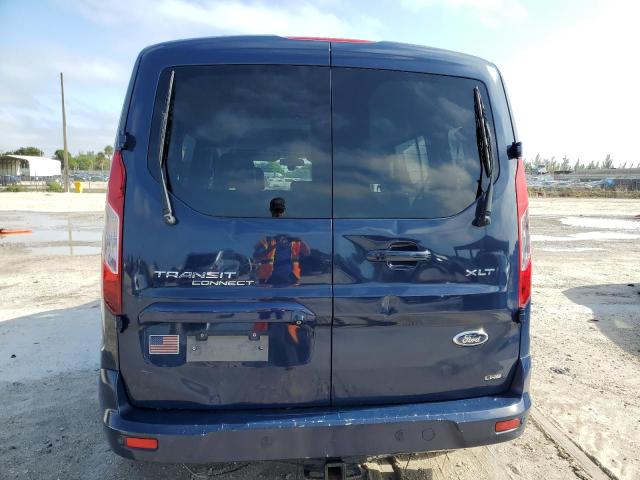 NM0GS9F70E1163666 - 2014 FORD TRANSIT CO XLT BLUE photo 6