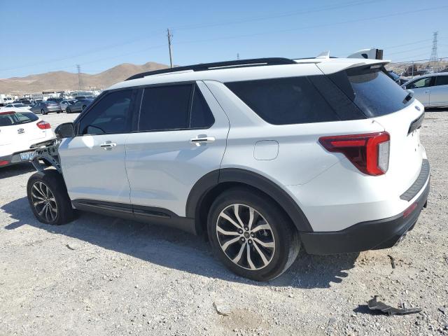 1FM5K8GCXLGA99383 - 2020 FORD EXPLORER ST WHITE photo 2