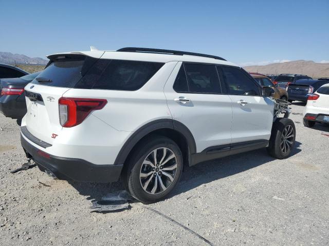 1FM5K8GCXLGA99383 - 2020 FORD EXPLORER ST WHITE photo 3