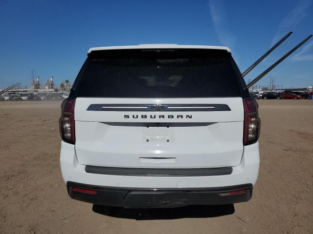 1GNSKDKD6NR251657 - 2022 CHEVROLET SUBURBAN K1500 Z71 WHITE photo 6