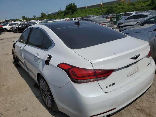 KMHGN4JE4FU072625 - 2015 HYUNDAI GENESIS 3.8L WHITE photo 2