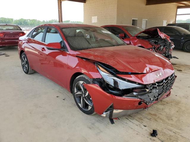 KMHLP4AG2PU424533 - 2023 HYUNDAI ELANTRA LIMITED RED photo 4