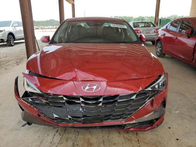 KMHLP4AG2PU424533 - 2023 HYUNDAI ELANTRA LIMITED RED photo 5