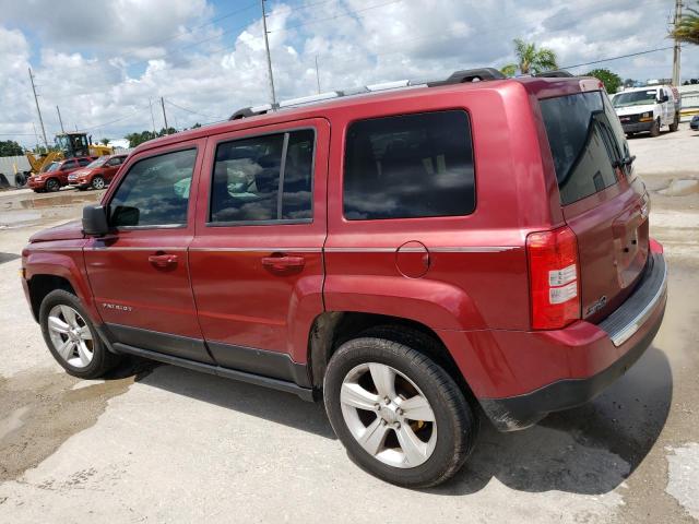 1C4NJPCB3CD571021 - 2012 JEEP PATRIOT LIMITED RED photo 2