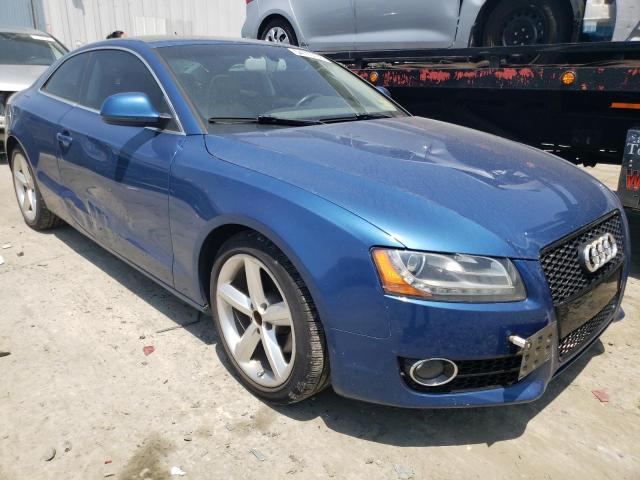 WAUDK78T59A015522 - 2009 AUDI A5 QUATTRO BLUE photo 4