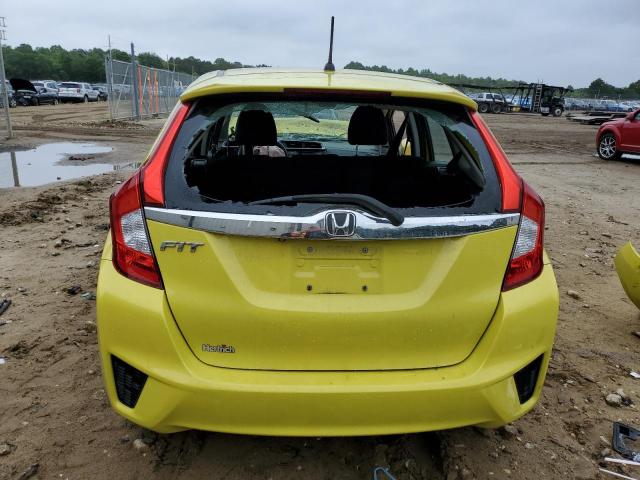 3HGGK5H83FM777232 - 2015 HONDA FIT EX YELLOW photo 6