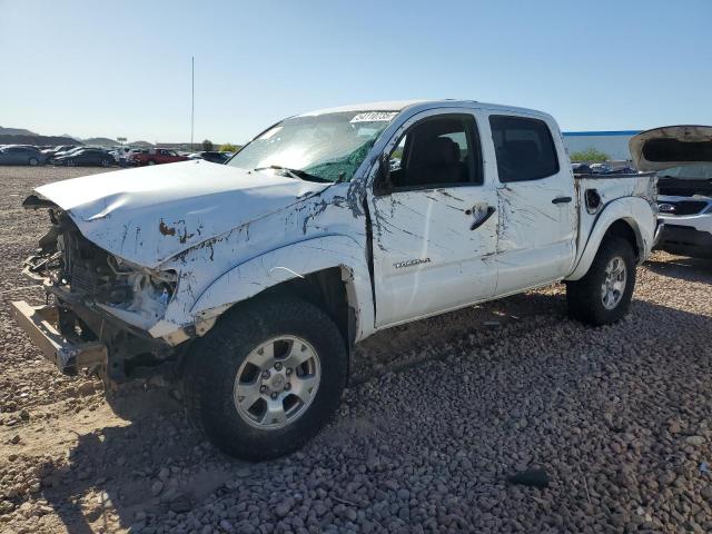 5TEJU62N35Z138367 - 2005 TOYOTA TACOMA DOUBLE CAB PRERUNNER WHITE photo 1