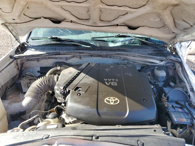 5TEJU62N35Z138367 - 2005 TOYOTA TACOMA DOUBLE CAB PRERUNNER WHITE photo 11