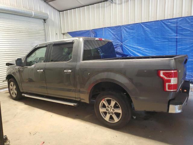 1FTEW1CP4KFC40347 - 2019 FORD F-150 SUPERCREW GRAY photo 2