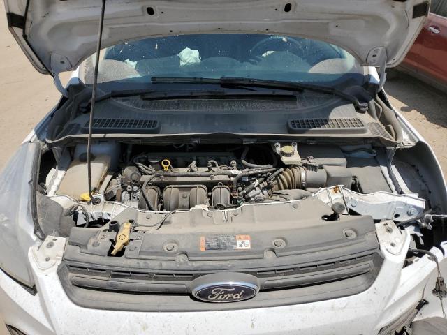 1FMCU0F73EUC44002 - 2014 FORD ESCAPE S WHITE photo 12