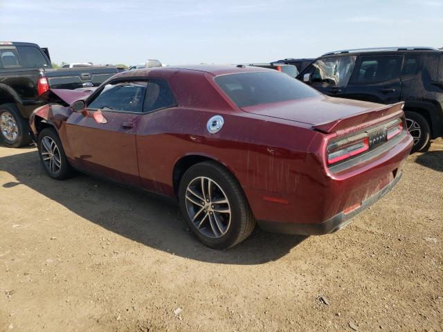 2C3CDZKG3KH526190 - 2019 DODGE CHALLENGER GT RED photo 2