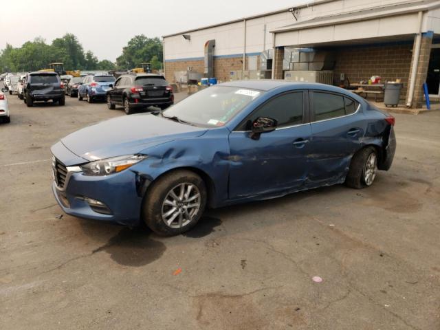 3MZBN1U7XHM121387 - 2017 MAZDA 3 SPORT BLUE photo 1