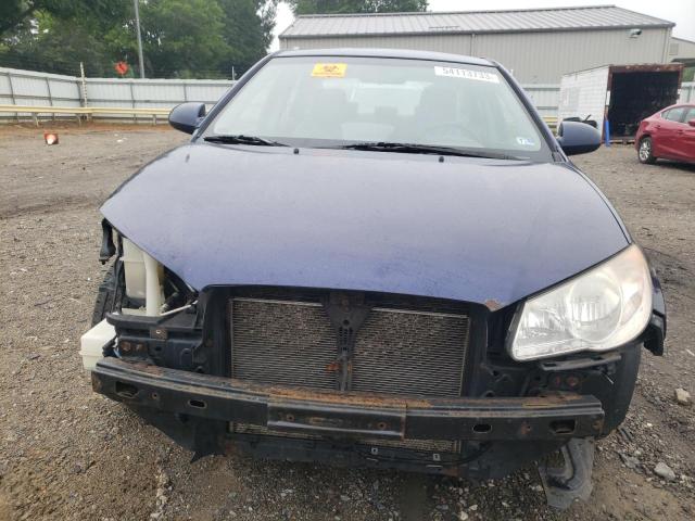 KMHDU4AD7AU865374 - 2010 HYUNDAI ELANTRA BLUE BLUE photo 5