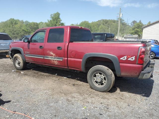 1GCHK23U74F198196 - 2004 CHEVROLET SILVERADO K2500 HEAVY DUTY BURGUNDY photo 2