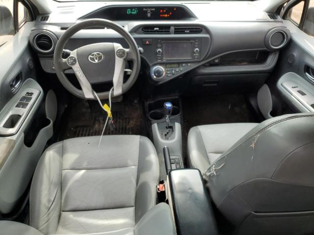 JTDKDTB36C1022833 - 2012 TOYOTA PRIUS C WHITE photo 8