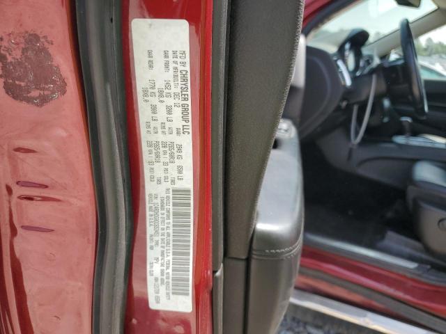 1C4RDHDG0DC653451 - 2013 DODGE DURANGO CREW RED photo 13