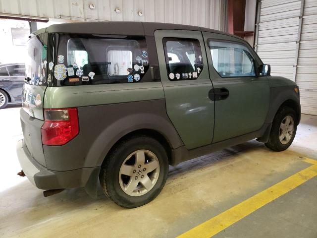 5J6YH28524L021535 - 2004 HONDA ELEMENT EX GREEN photo 3