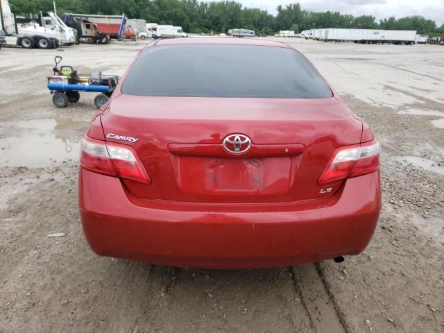 4T4BE46K89R070802 - 2009 TOYOTA CAMRY BASE RED photo 6