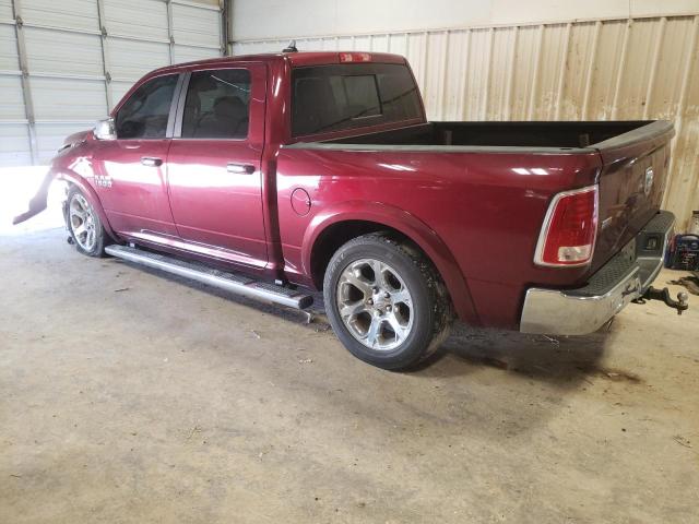 1C6RR6NT4HS714904 - 2017 RAM 1500 LARAMIE BURGUNDY photo 2