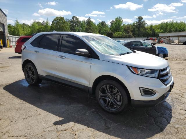 2FMPK3J88JBB78118 - 2018 FORD EDGE SEL 银色 照片 4