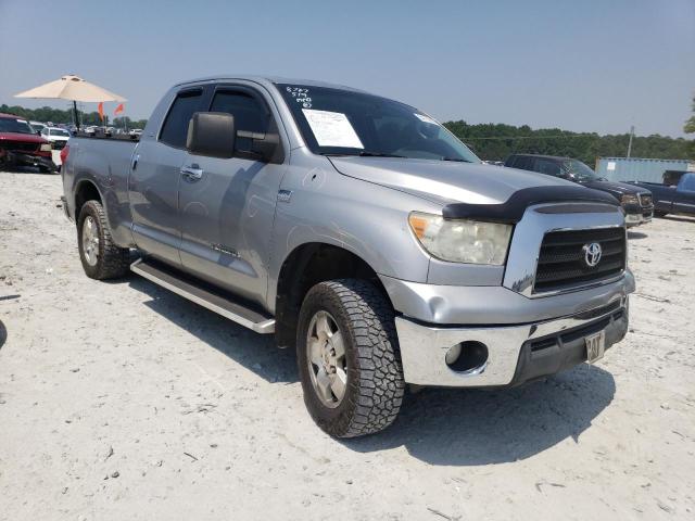 5TBRT54118S458727 - 2008 TOYOTA TUNDRA DOUBLE CAB SILVER photo 4