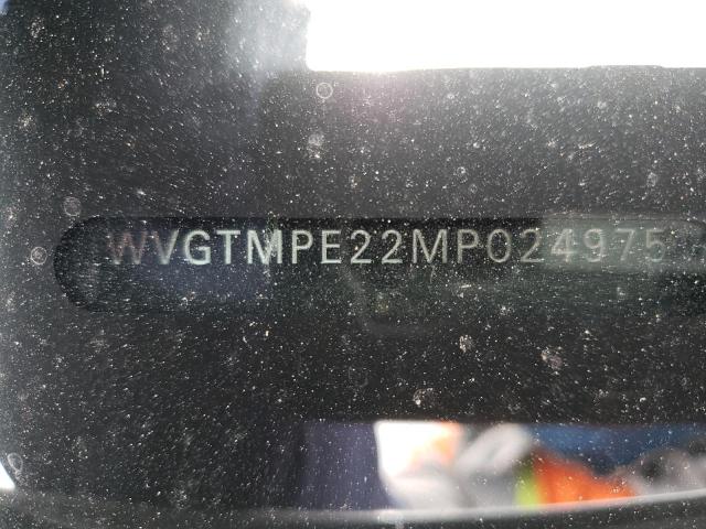 WVGTMPE22MP024975 - 2021 VOLKSWAGEN ID.4 PRO S WHITE photo 12