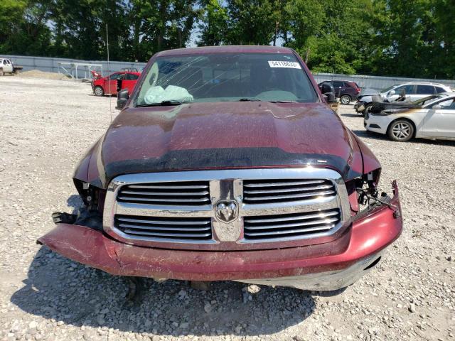 1C6RR7LT6KS523422 - 2019 RAM 1500 CLASS SLT ბურგუნდია ფოტო 5