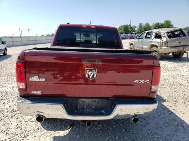 1C6RR7LT6KS523422 - 2019 RAM 1500 CLASS SLT ბურგუნდია ფოტო 6