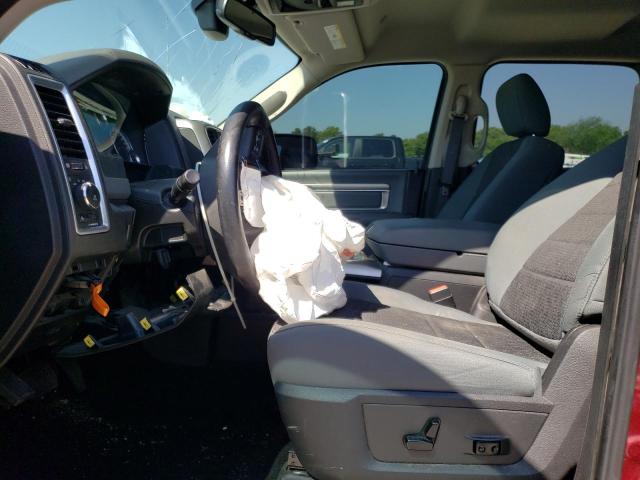 1C6RR7LT6KS523422 - 2019 RAM 1500 CLASS SLT ბურგუნდია ფოტო 7