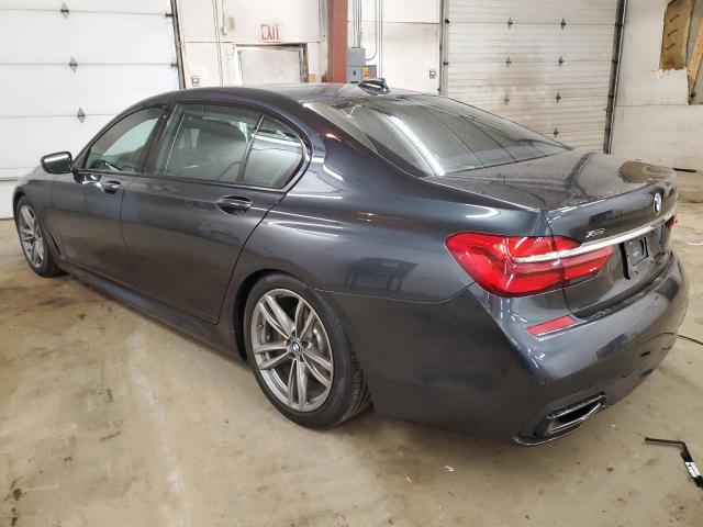 WBA7E4C51KGV70174 - 2019 BMW 740 XI CHARCOAL photo 2